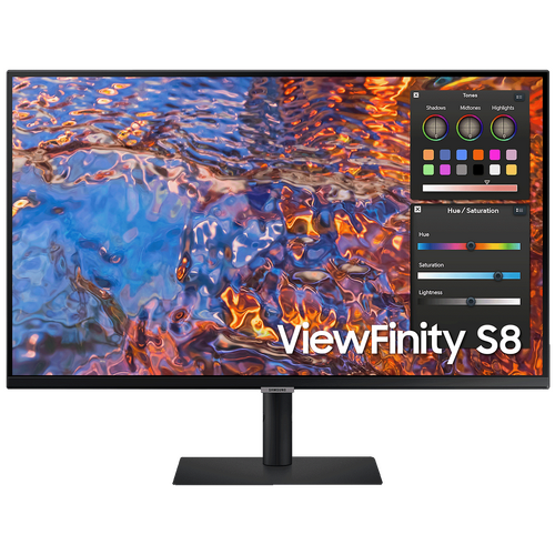 Monitor 32 inch, Pivot, ViewFinity S8, UHD, HDMI, DisplayPort