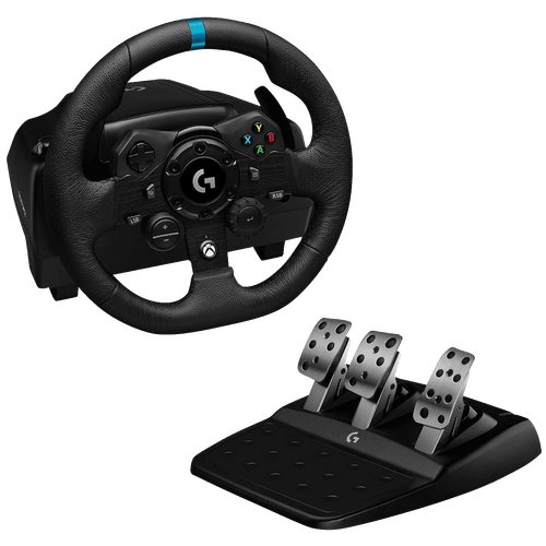 Volante de corrida com pedais para videogames TRACER Roadster PC