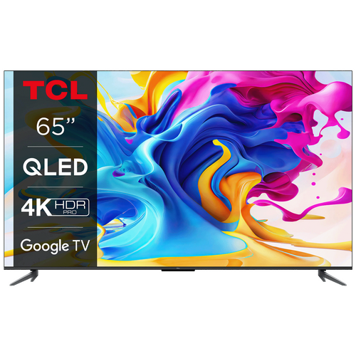 TCL - Televizor Smart QLED 4K UltraHD 65 inch, Google TV