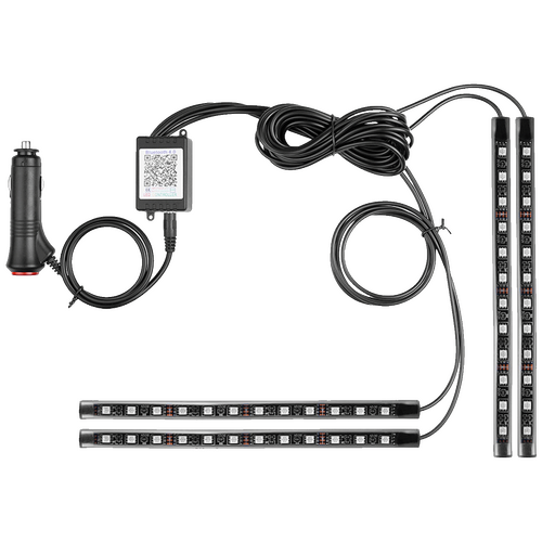 RGB LED svjetlo za automobil, Bluetooth