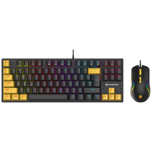 Tastatura sa osvjetljenjem, optički miš, gaming set, USB