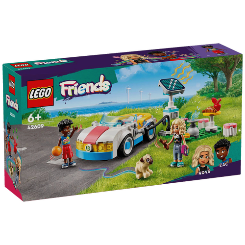 Električni auto i punjač, LEGO Friends