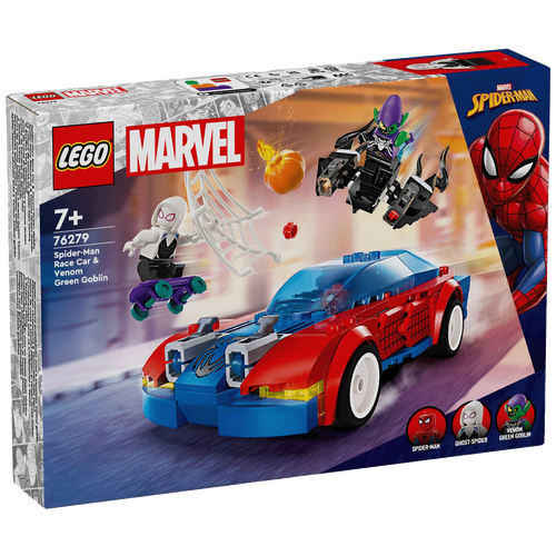 Spider-Man trkaći auto i Venom, LEGO Super Heroes Marvel