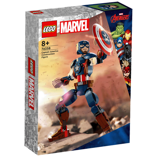 Captain America figura, LEGO Super Heroes Marvel