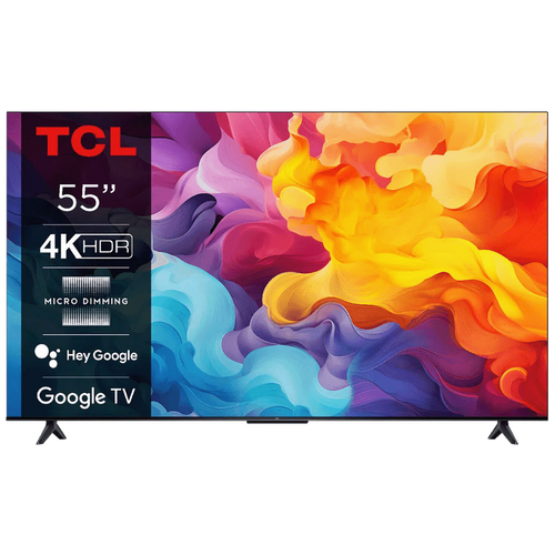 TCL - Televizor Smart LED 4K UltraHD 55 inch, Google TV