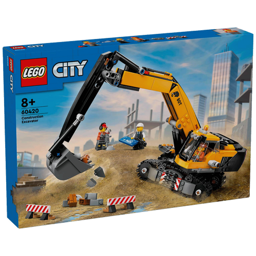 Žuti građevinski bager, LEGO City