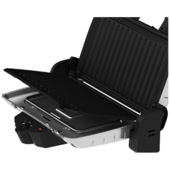 Grill kontaktni, 2u1, 1600 W, siva