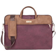 Torba za laptop 15,6 inch, kožna, Burgundy PU