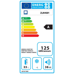 Rashladna vinska vitrina, zapremina 33 lit., A