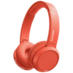 Slušalice bežične sa mikrofonom, Bluetooth, crvena