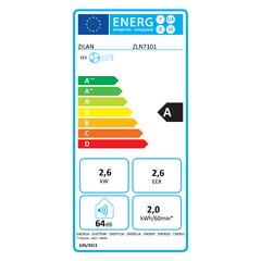 Prijenosni/Mobilni klima uređaj, 3u1, 9000 Btu, 2.6 kW