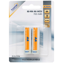 Baterija punjiva AA, 700mAh, NiMh, blister 2 kom