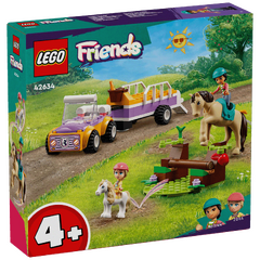 Prikolica za konje i ponije, LEGO Friends