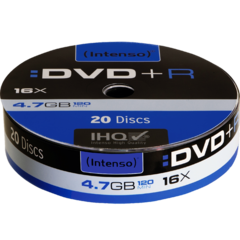 DVD+R 4,7GB pak. 20 komada Spindle