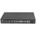 16-Portni Gigabit Switch, PoE, rack ugradnja