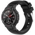 Silikonski remen za sat Amazfit T-Rex / T-Rex Pro, crna